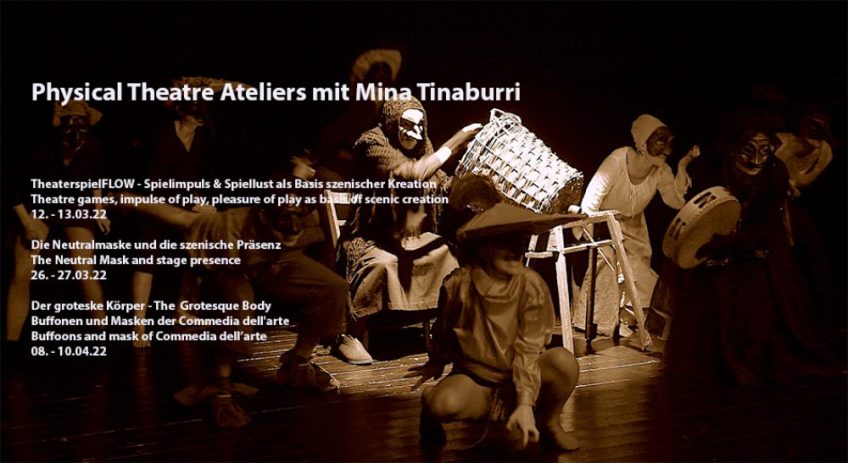 Tubba Catubba, Inszenierung: Mina Tinaburri, Berlin 2010 – nach der Volksfabel „La gatta Cenerentola“ von Giovanni Basile mit Masken in der Tradition der Commedia dell’arte Szenenfoto: Ulrich Ernitz,  Copyright Ernitz+Tinaburri